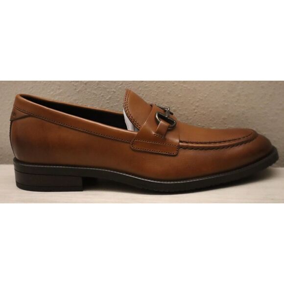 Cole Haan C37282 Men's Sz 7.5M Brown Leather Modern Essentials Bit Loafers - Picture 7 of 16